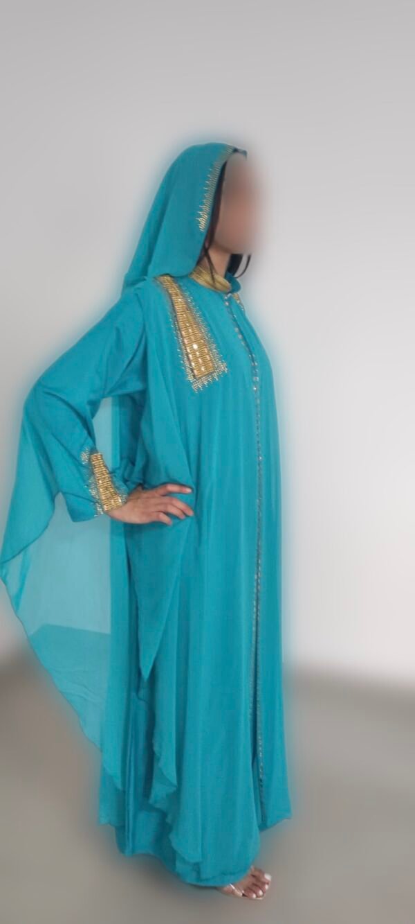 Abaya Cléopâtre papillon – Image 3