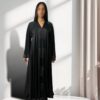 Kimono Asian noir strass – Image 2